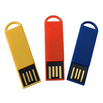 Veri Aktarımı İçin İsteğe Bağlı AES 128-bit Şifreleme ve Özel Baskı veya Lazer Logolu USB 3.0 Okuma Hızlı Plastik USB Bellek