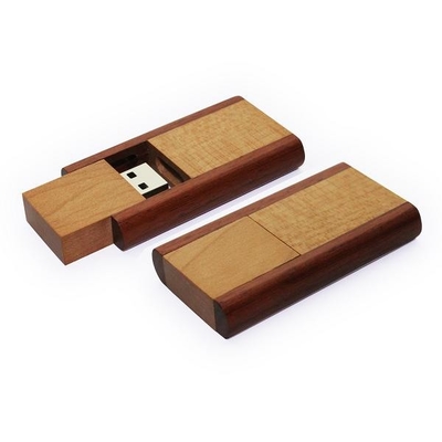 Ücretsiz Yükleme Verileri Ahşap Bellek Çubuğu USB 2.0 3.0 512GB 80MB/S