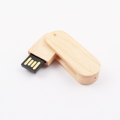 Büküm Şekilli Akçaağaç Ahşap Flash Sürücü Hızlı Okuma 64 GB 128 GB 256 GB 1 TB