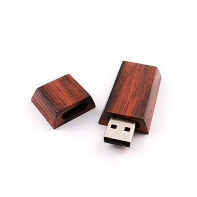 Özelleştirilmiş Kesme Şekli Ahşap USB Flash Sürücü Hızlı Hız 64GB 128GB 256GB