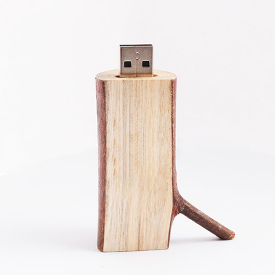 Ağaç Kökü USB Flash Sürücü 2.0 3.0 Orijinal Ekoloji Ahşap 128 GB 256 GB