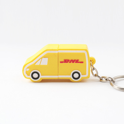 30MB/S Özel USB Flash Sürücüler Yüksek Hızlı 64GB 128GB 512GB Araba Şekilli USB Sürücü