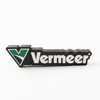 3D Mektup Açık Kalıp Özelleştirilmiş Şekil PVC Usb Flash Sürücü 3.0 128 GB 256 GB 512 GB