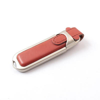 8GB 16GB 32GB PU Deri USB Flash Sürücü Hızlı Hızlı 80MB/S 2.0 3.0