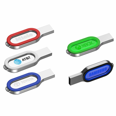 Led Işık kristal bellek çubuğu 2.0 Parlak UDP Flash Bellek 16GB 32GB
