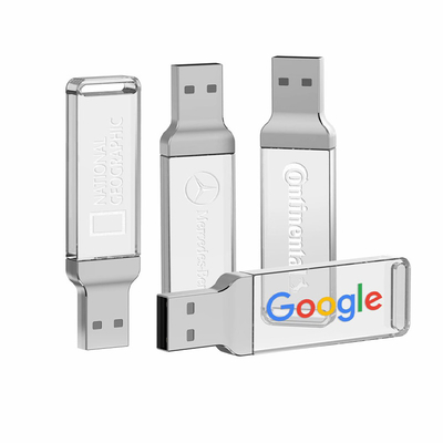 8GB 128GB UDP Flash Crystal USB Stick 2.0 Şeffaf Akrilik