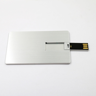 Metal 2.0 Kredi Kartı Usb Sürücü 16GB 32GB UDP Flash Chips tam Bellek
