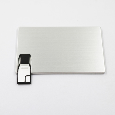 Özel Baskı Logosu Kredi Kartı Boyutunda Usb Stick 2.0 128GB 256GB Su Geçirmez