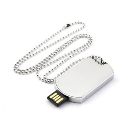 Metal 2.0 Usb Flash Sürücü Kişiselleştirilmiş Logo 128GB Dereceli A UDP Flash Yongaları