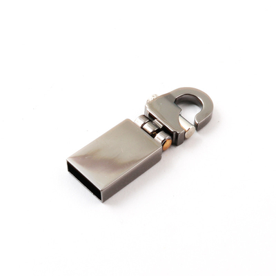 Matt Silver USB 2.0 Flash Sürücü 32gb UDP çiplerinin içinde GUN siyah renk