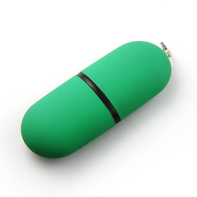 Daha Hafif Şekilli Plastik USB Sürücü 64G 5mm Özelleştirilmiş OEM Logosu