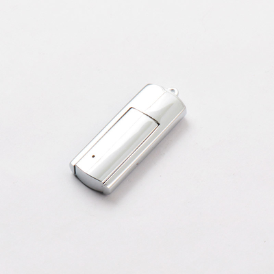 Parlak Metal 360 Derece 3.0 2.0 Bükümlü USB Flash Sürücü 2GB 4GB 8GB 16GB 32GB 64GB