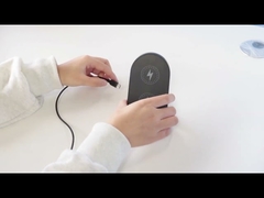 Plastic Wireless Charger For Charging Mobile Phone 15W Fast Speed